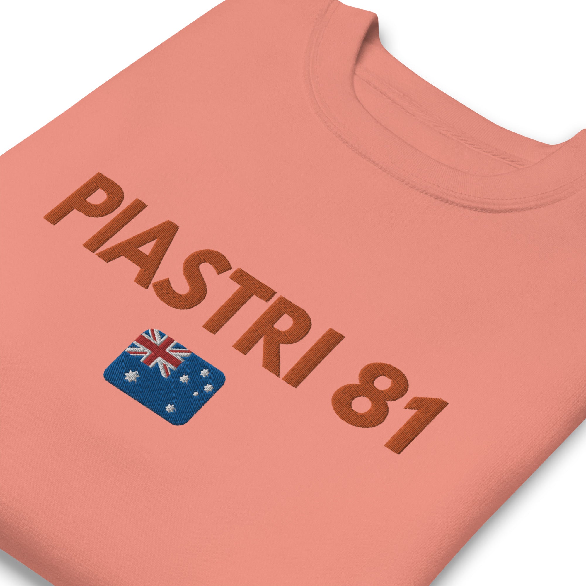 Piastri 81 Embroidered Unisex Premium Sweatshirt - FormulaFanatics