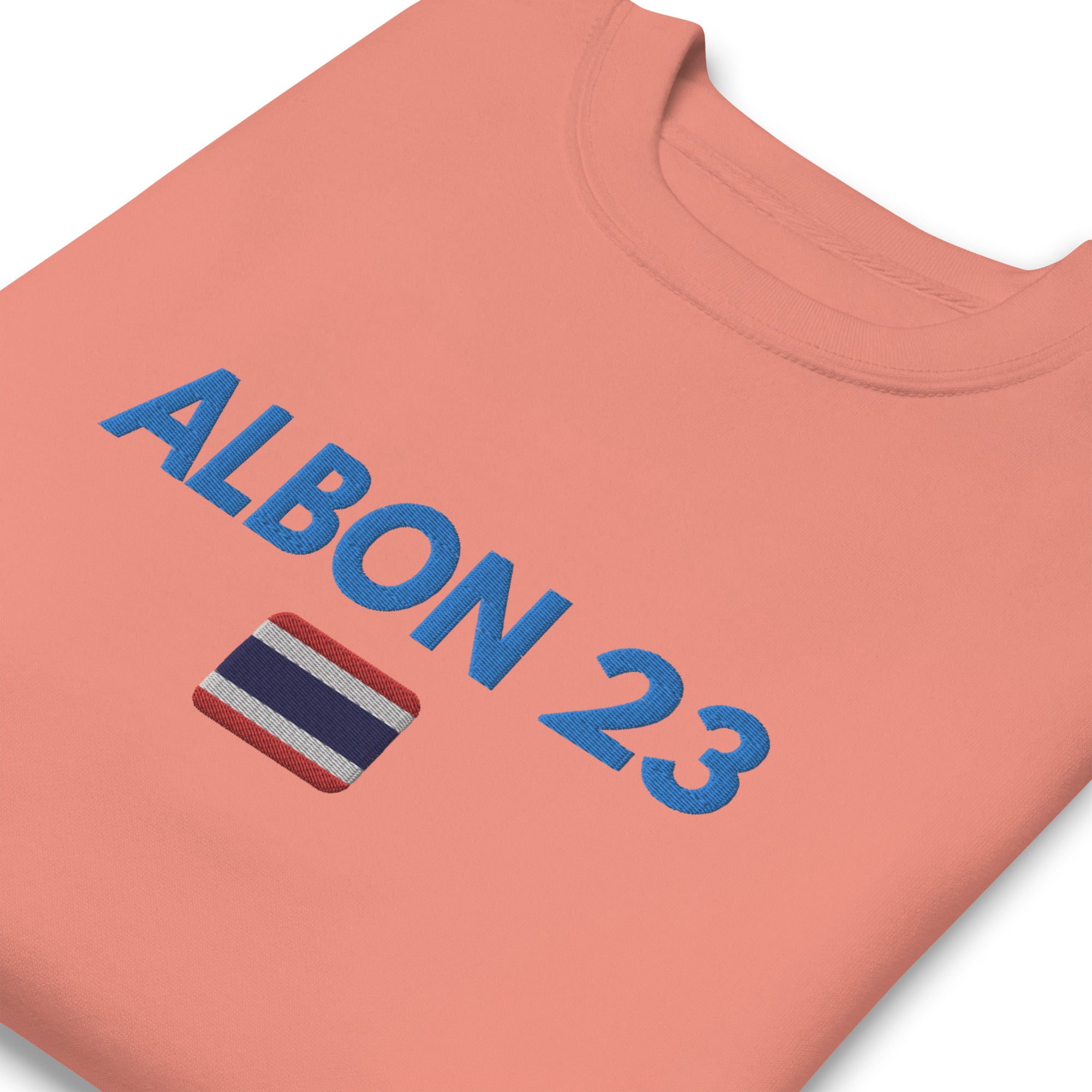 ALB23 Embroidered Unisex Premium Sweatshirt - FormulaFanatics