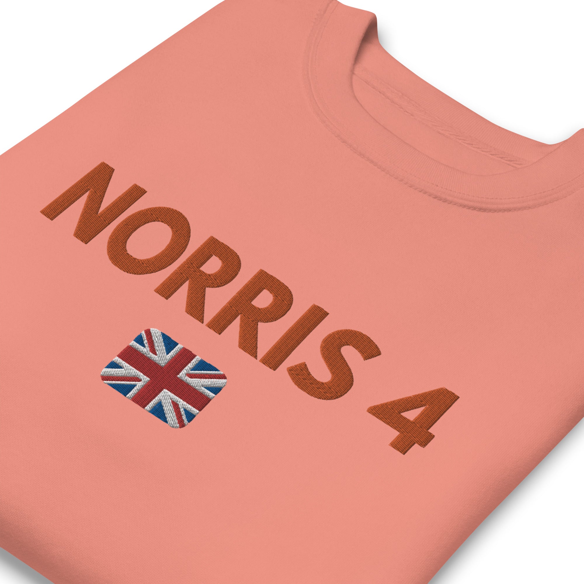 Norris 4 Embroidered Premium Sweatshirt - FormulaFanatics