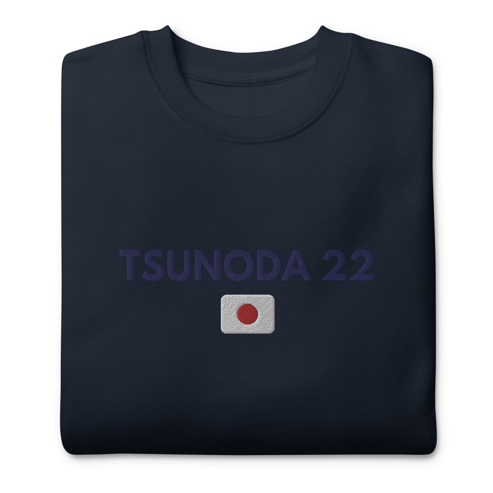 Tsunoda 22 Embroidered Unisex Premium Sweatshirt - FormulaFanatics