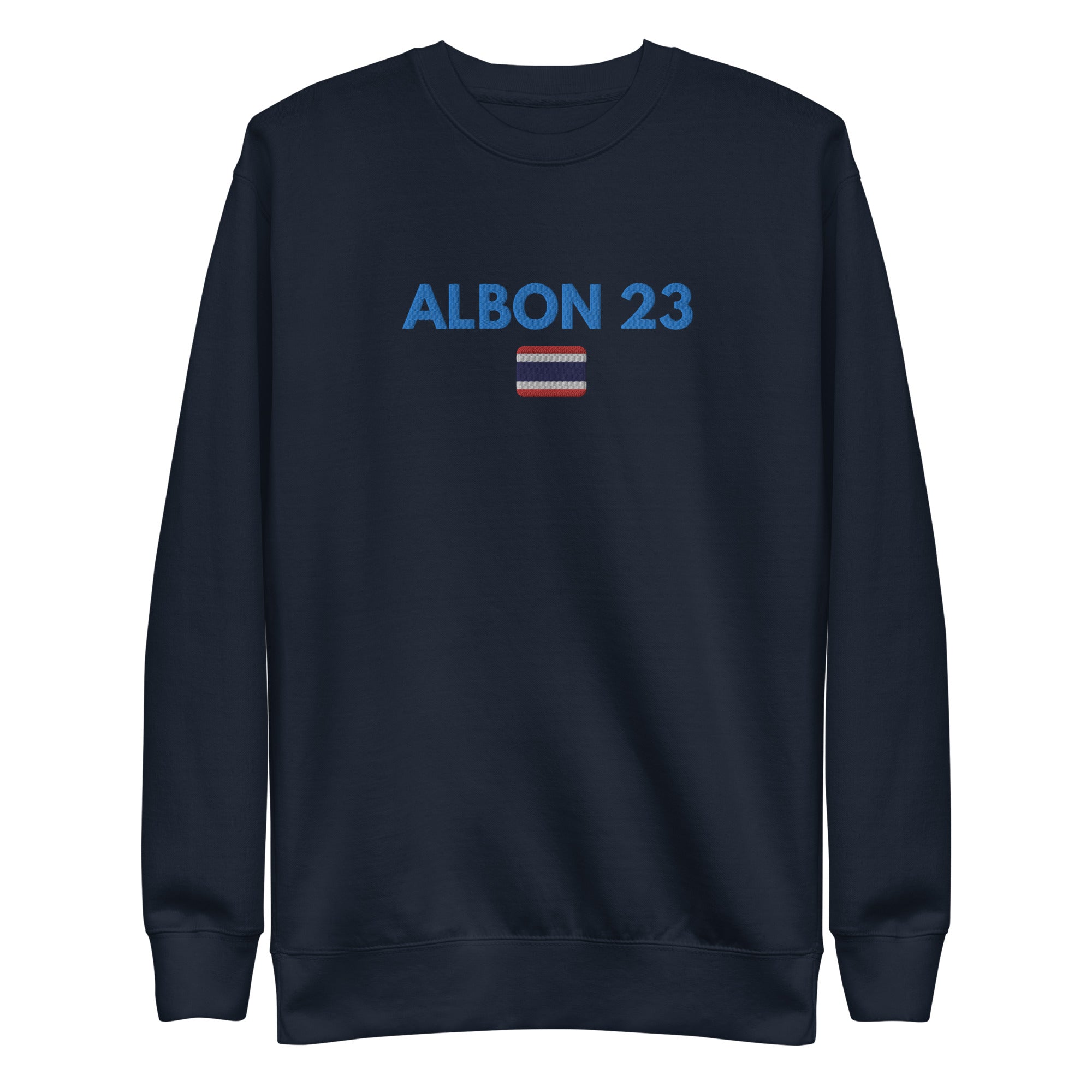 ALB23 Embroidered Unisex Premium Sweatshirt - FormulaFanatics