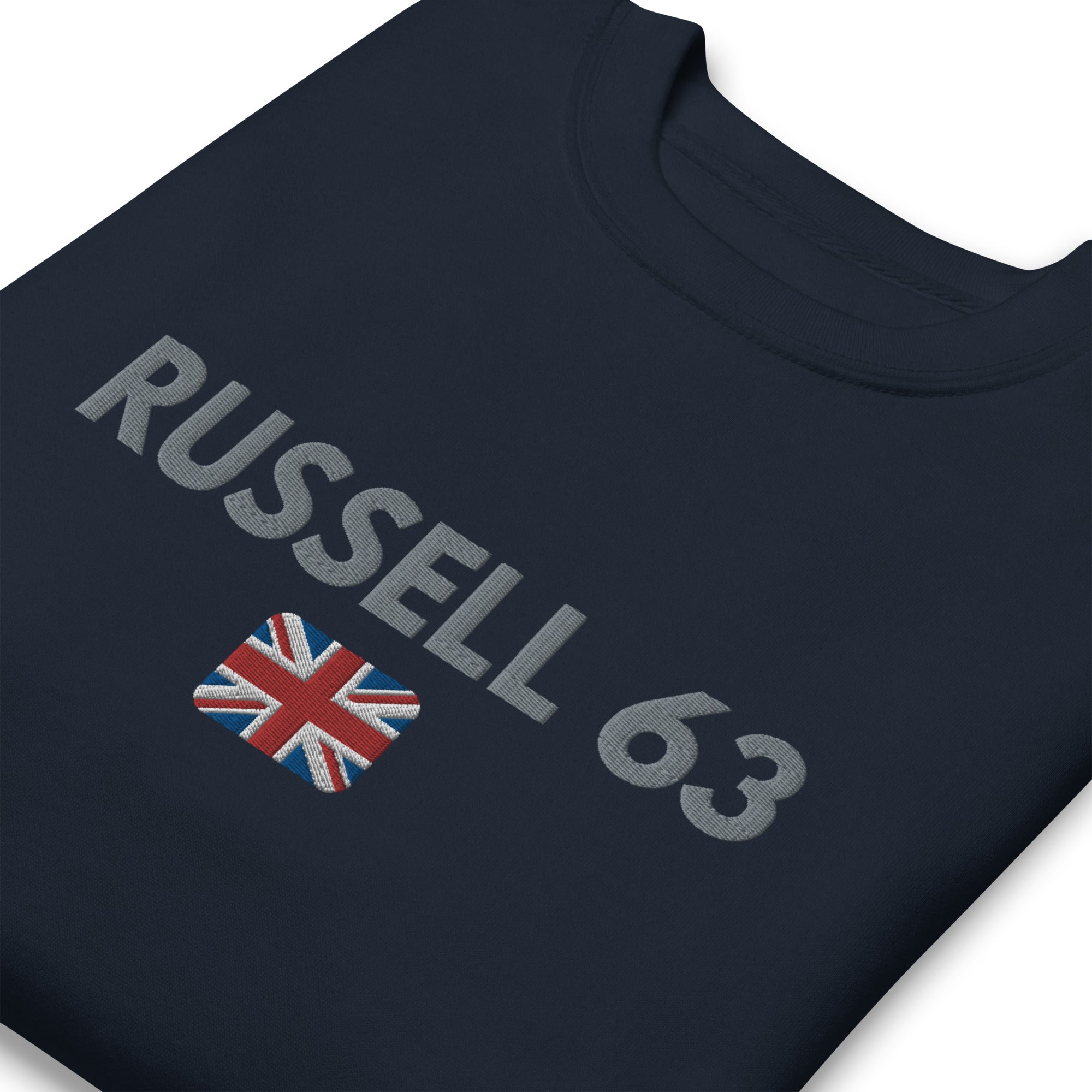 RUS63 Premium Embroidered Sweatshirt - FormulaFanatics