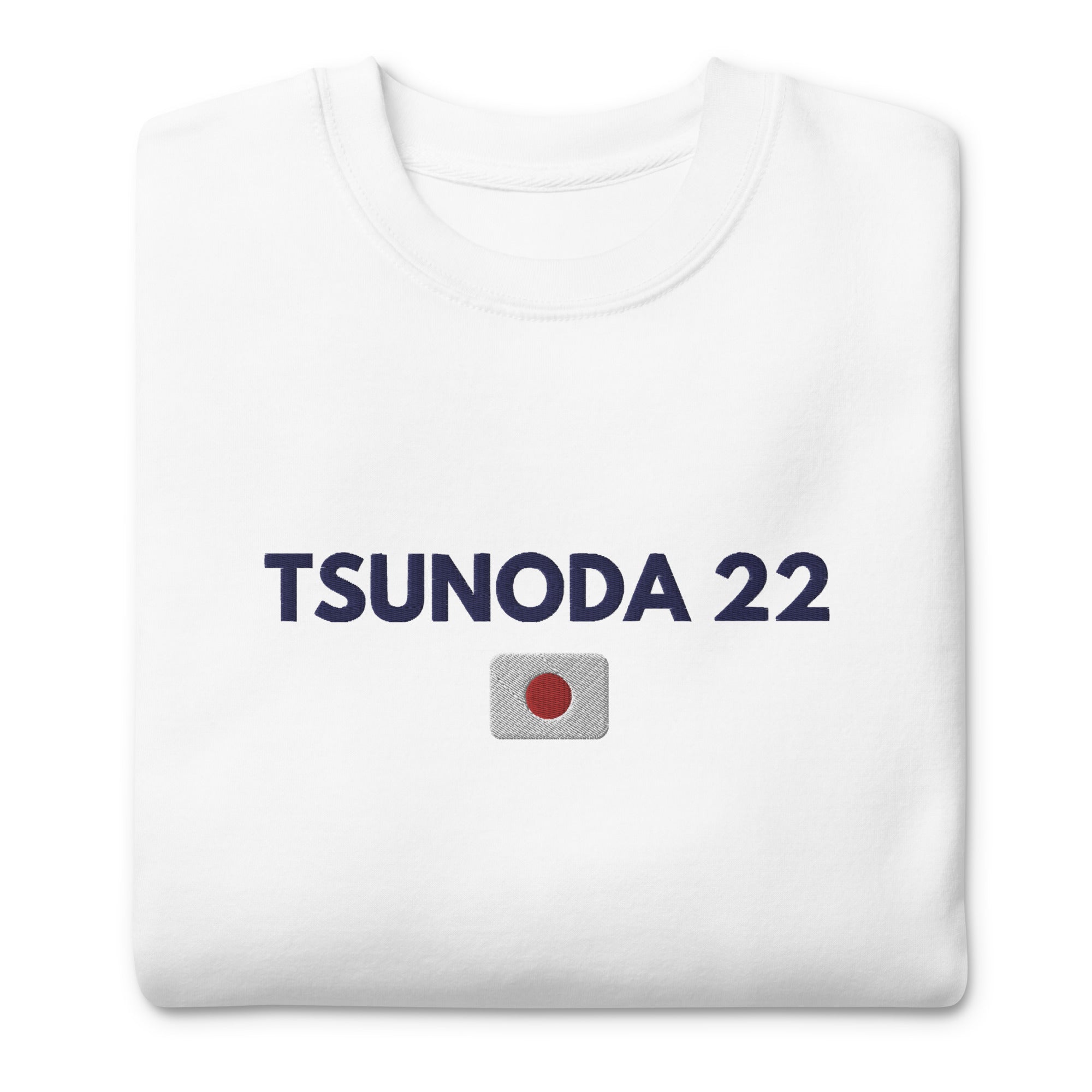 Tsunoda 22 Embroidered Unisex Premium Sweatshirt - FormulaFanatics