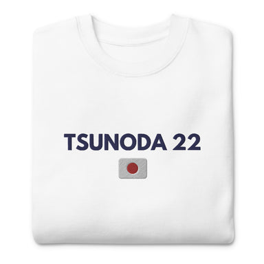 Tsunoda 22 Embroidered Unisex Premium Sweatshirt - FormulaFanatics