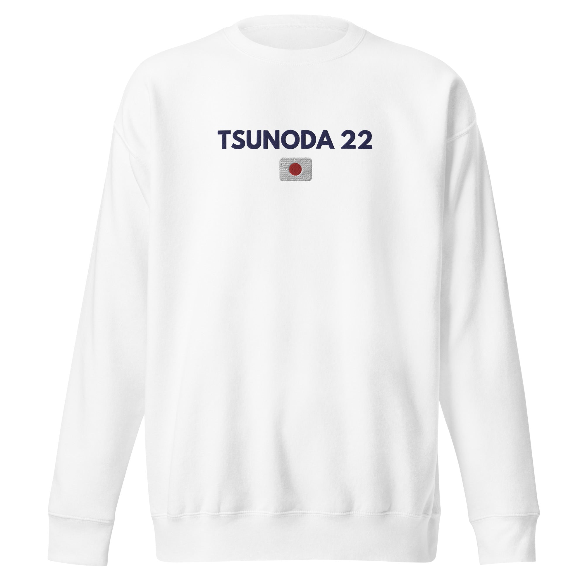 Tsunoda 22 Embroidered Unisex Premium Sweatshirt - FormulaFanatics