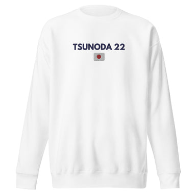 Tsunoda 22 Embroidered Unisex Premium Sweatshirt - FormulaFanatics