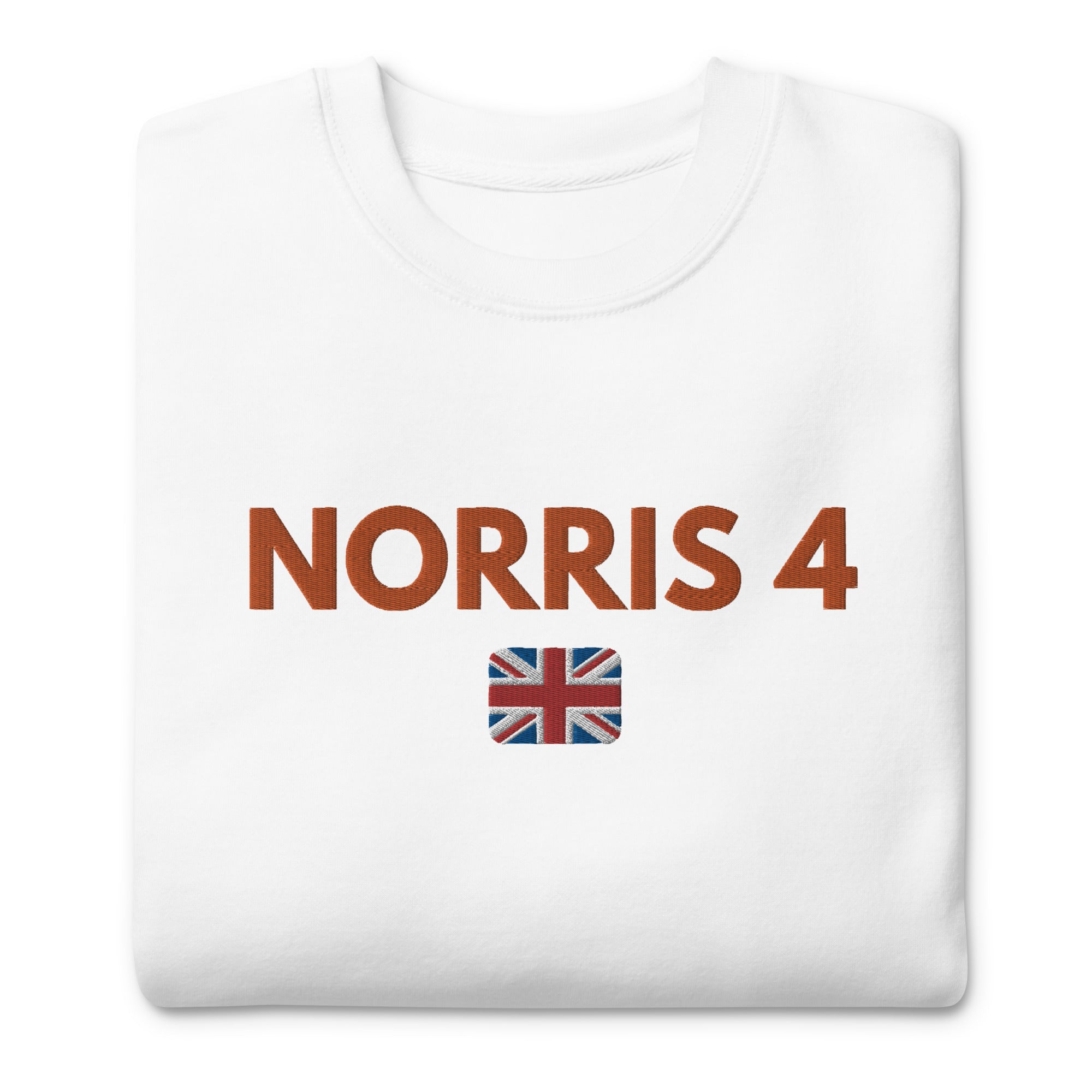 Norris 4 Embroidered Premium Sweatshirt - FormulaFanatics