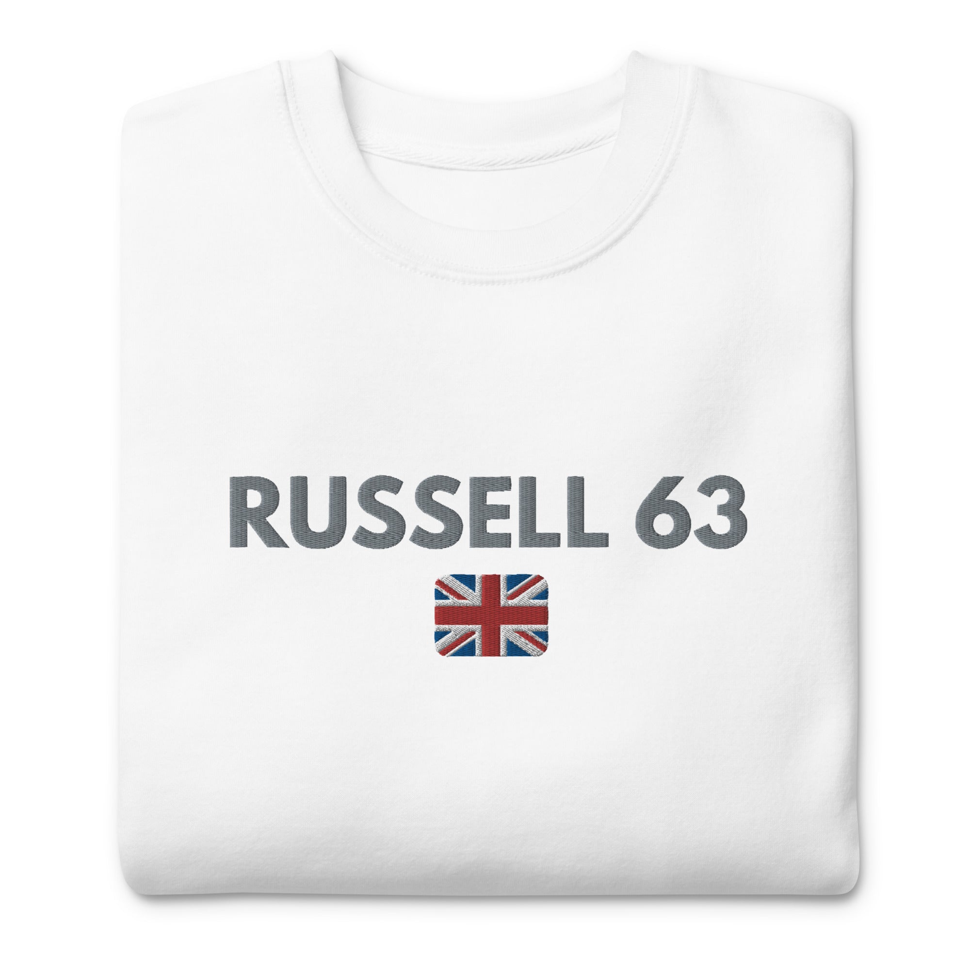 RUS63 Premium Embroidered Sweatshirt - FormulaFanatics