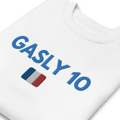 Gasly 10 Embroidered Premium Sweatshirt - FormulaFanatics