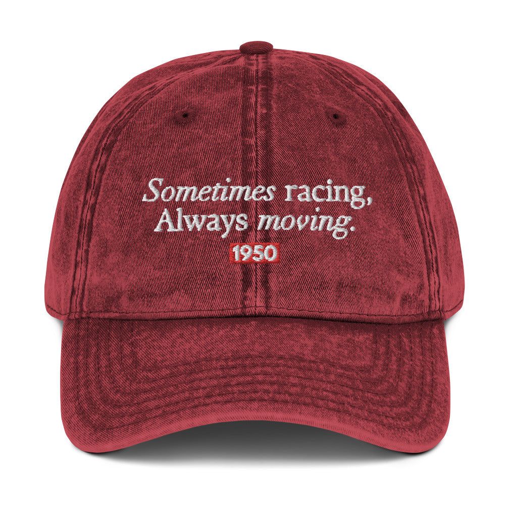 Sometimes Racing Vintage Cotton Twill Cap