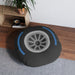 Wet Tire Compound Design - Tufted Floor Pillow, Round - FormulaFanatics