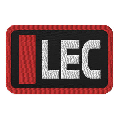 LEC Race Day Abbreviation Embroidered patch - FormulaFanatics