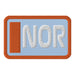 NOR4 Patch Grid Abbreviation Embroidered patches - FormulaFanatics